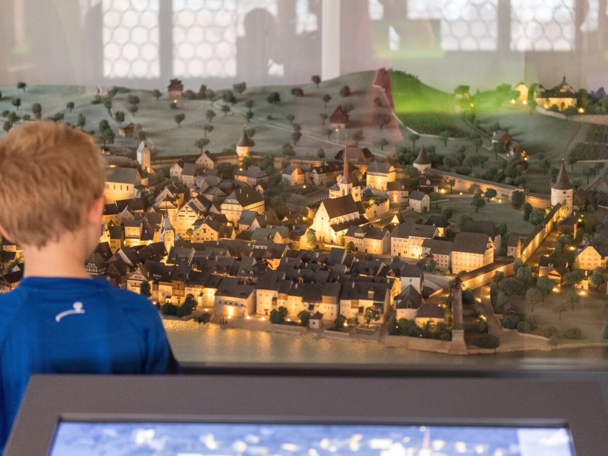 Zug, Museum Burg Zug, Stadtmodell