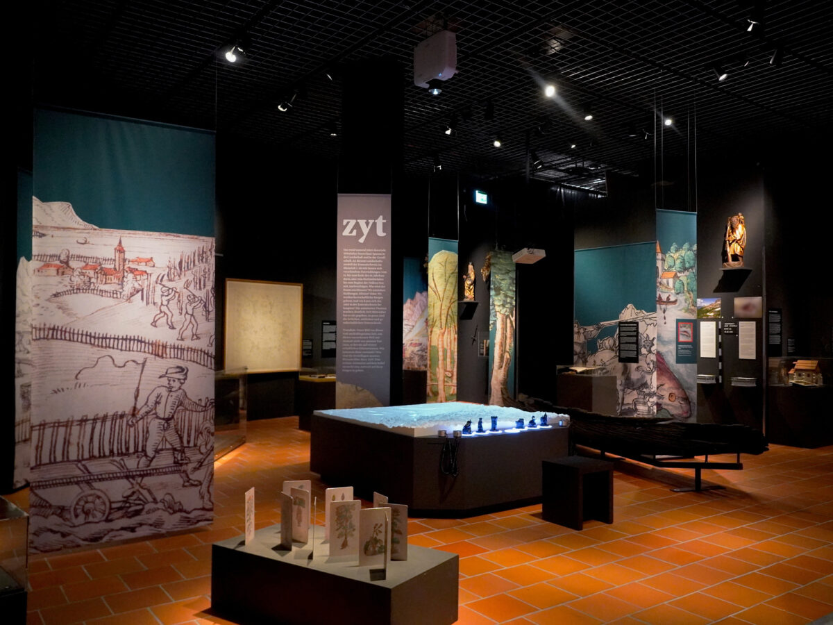 Zug, Museum Burg Zug, Sonderausstellung Mittelalter