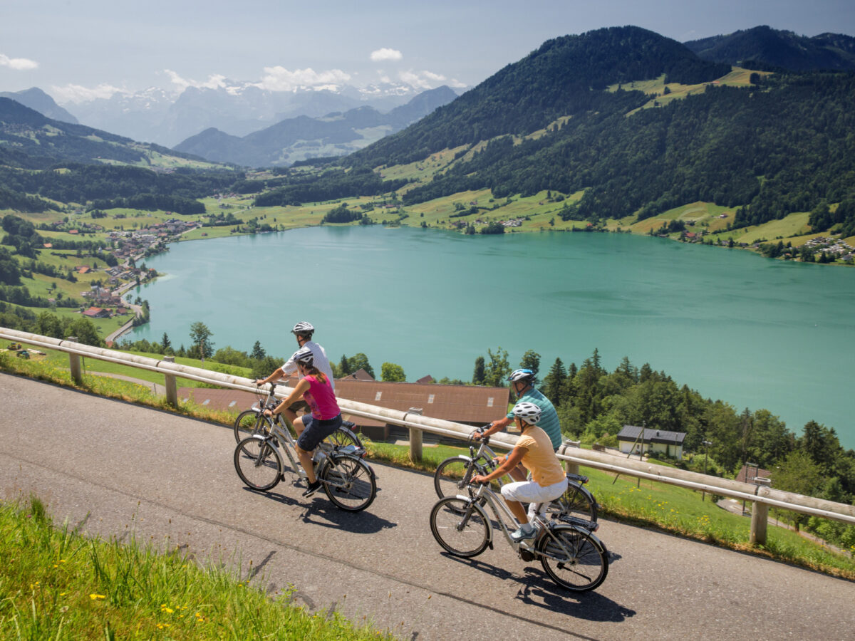 Ägeri, Herzroute, Velotour