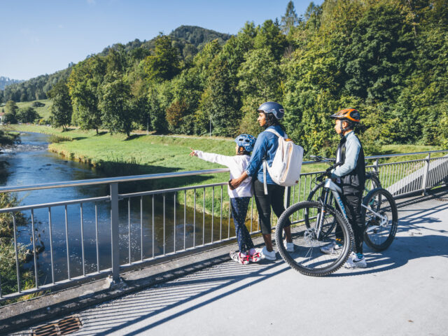 Zürich, Fahrradroute Sihlwald