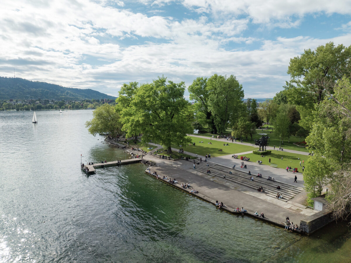 Zürich, Zuerichhorn, Heureka, Umweltveloweg