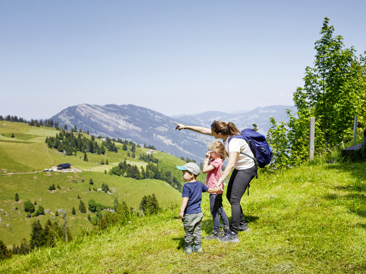 Rigi, Panoramaweg, Wandern