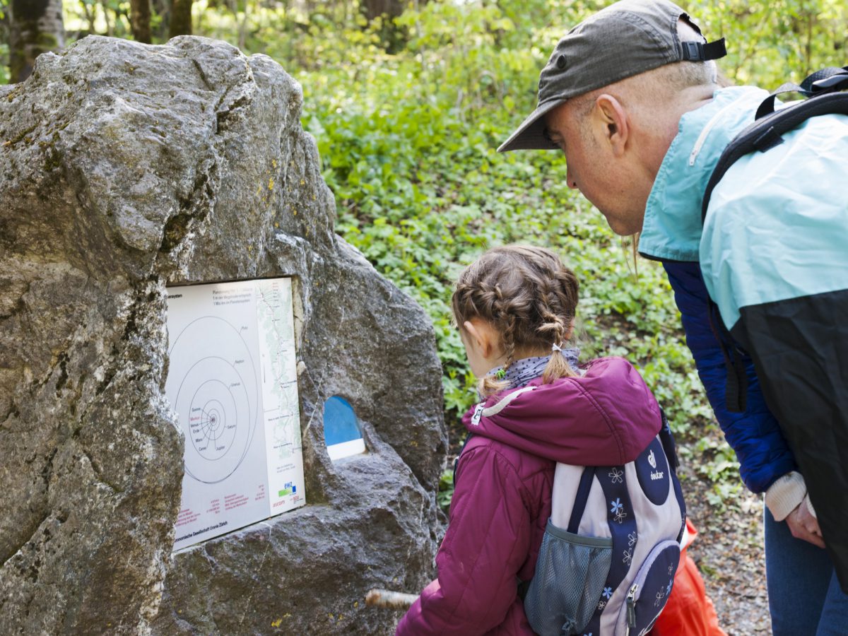 Zürich, Uetliberg Planetenweg