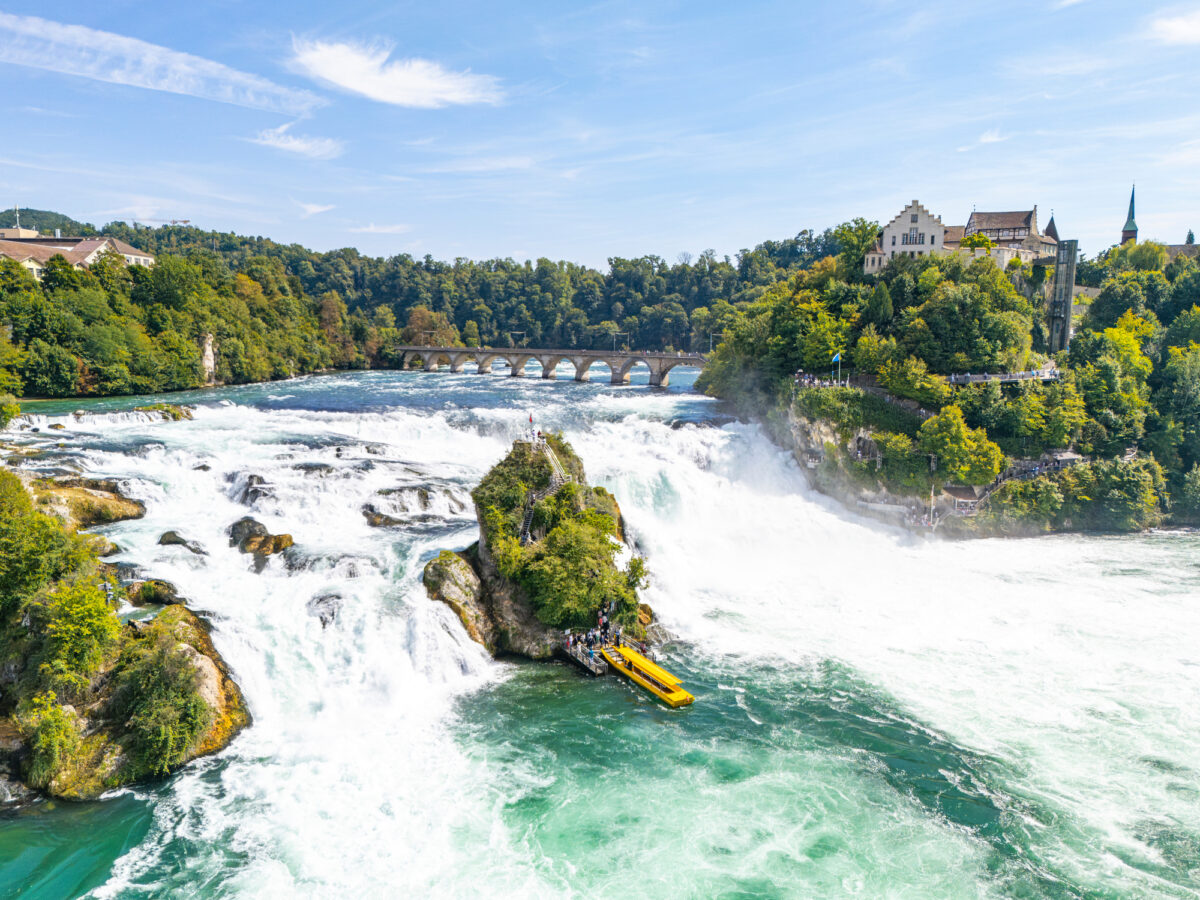 Schaffhausen, Rheinfall, Schloss Laufen