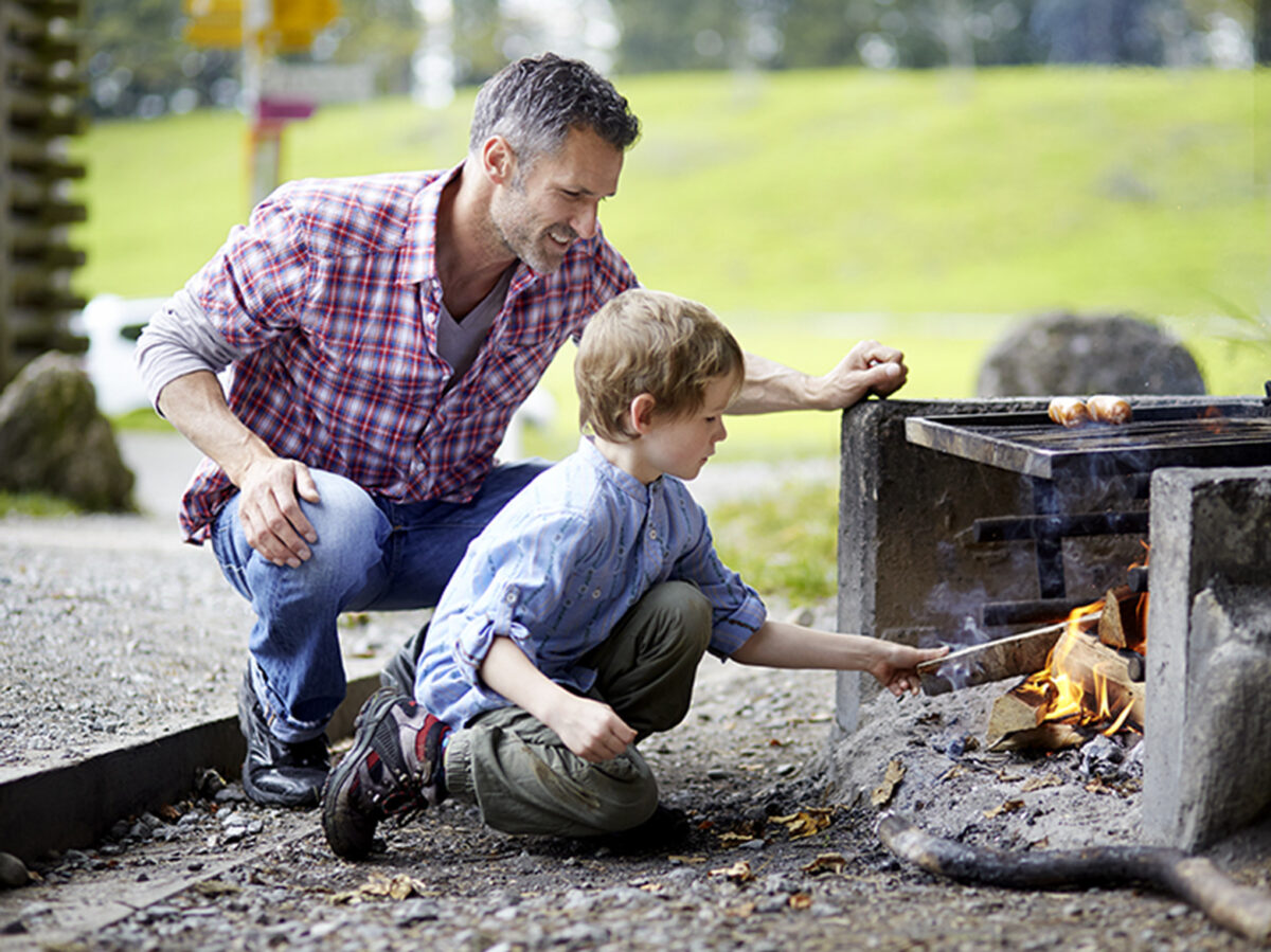 Zugerberg, Grillstelle Abenteuerspielplatz Schattwäldli
