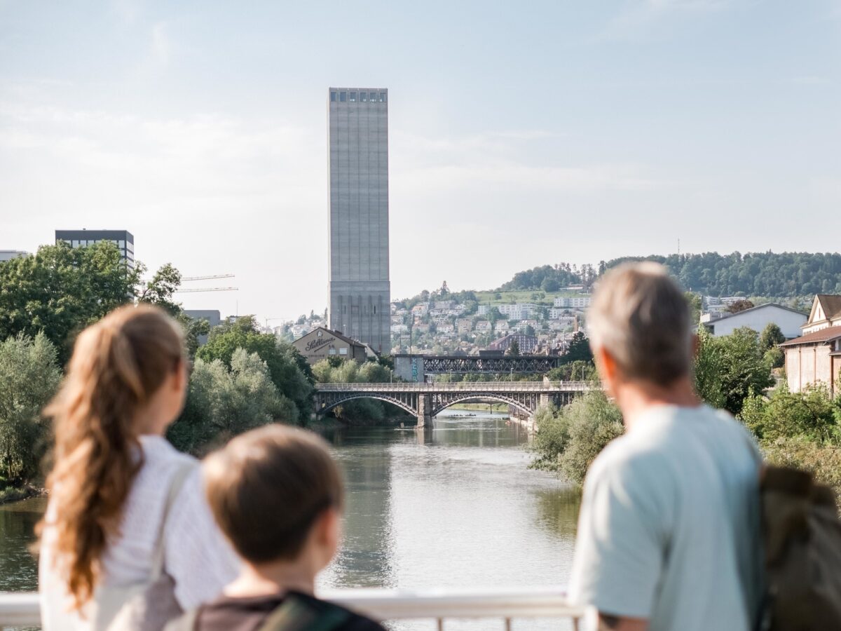 Zürich, Kornhausbrücke, Familie