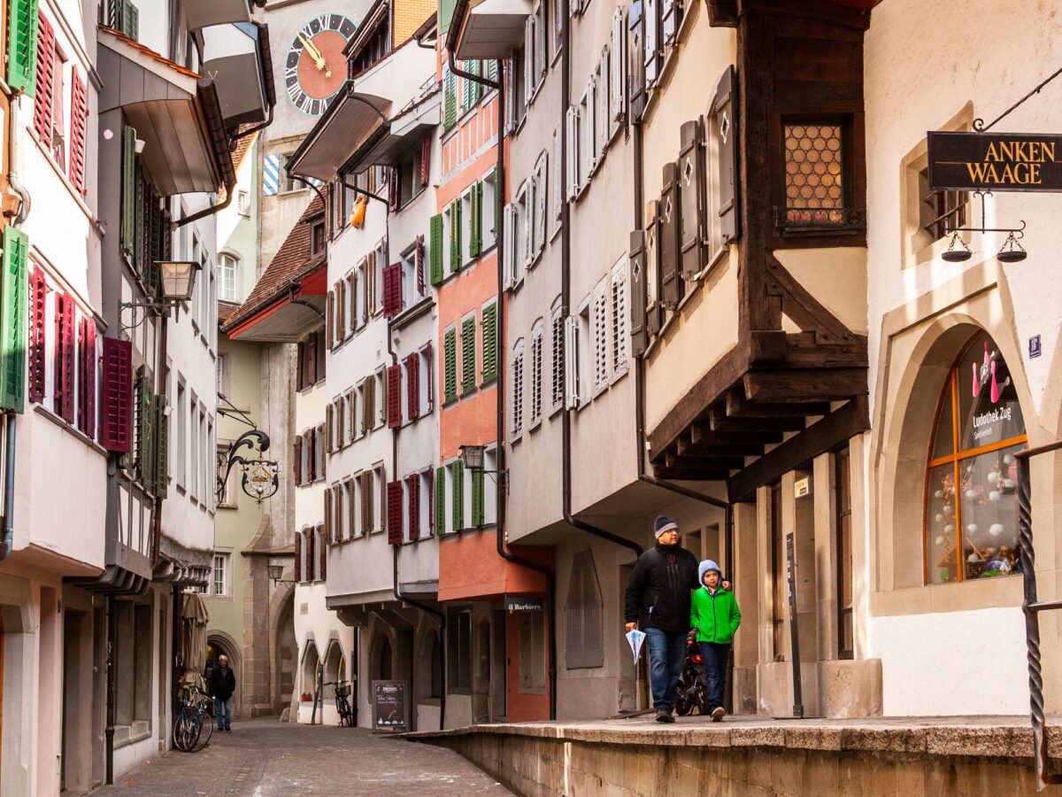 Zug, Detektiv-Trail, Altstadt