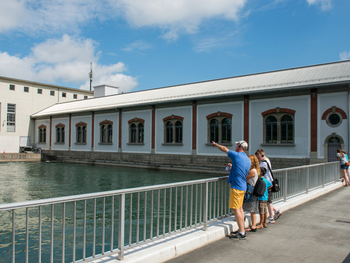 Audio Adventure Tour, Wasserkraftwerk