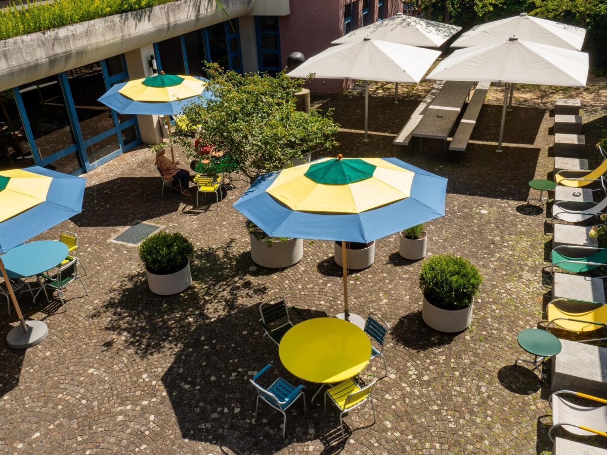 Jugendherberge Zürich, Terrasse