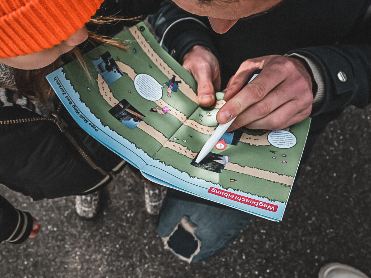 Bad Zurzach, Papa Moll-Land, Rätselweg