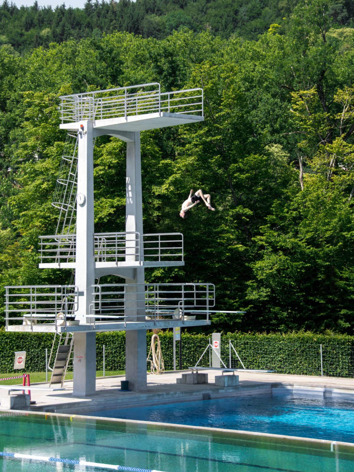 Baden, Freibad Terrassenbad