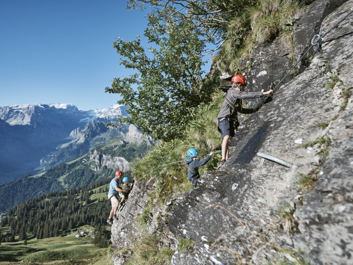 Braunwald, Kinderklettersteig