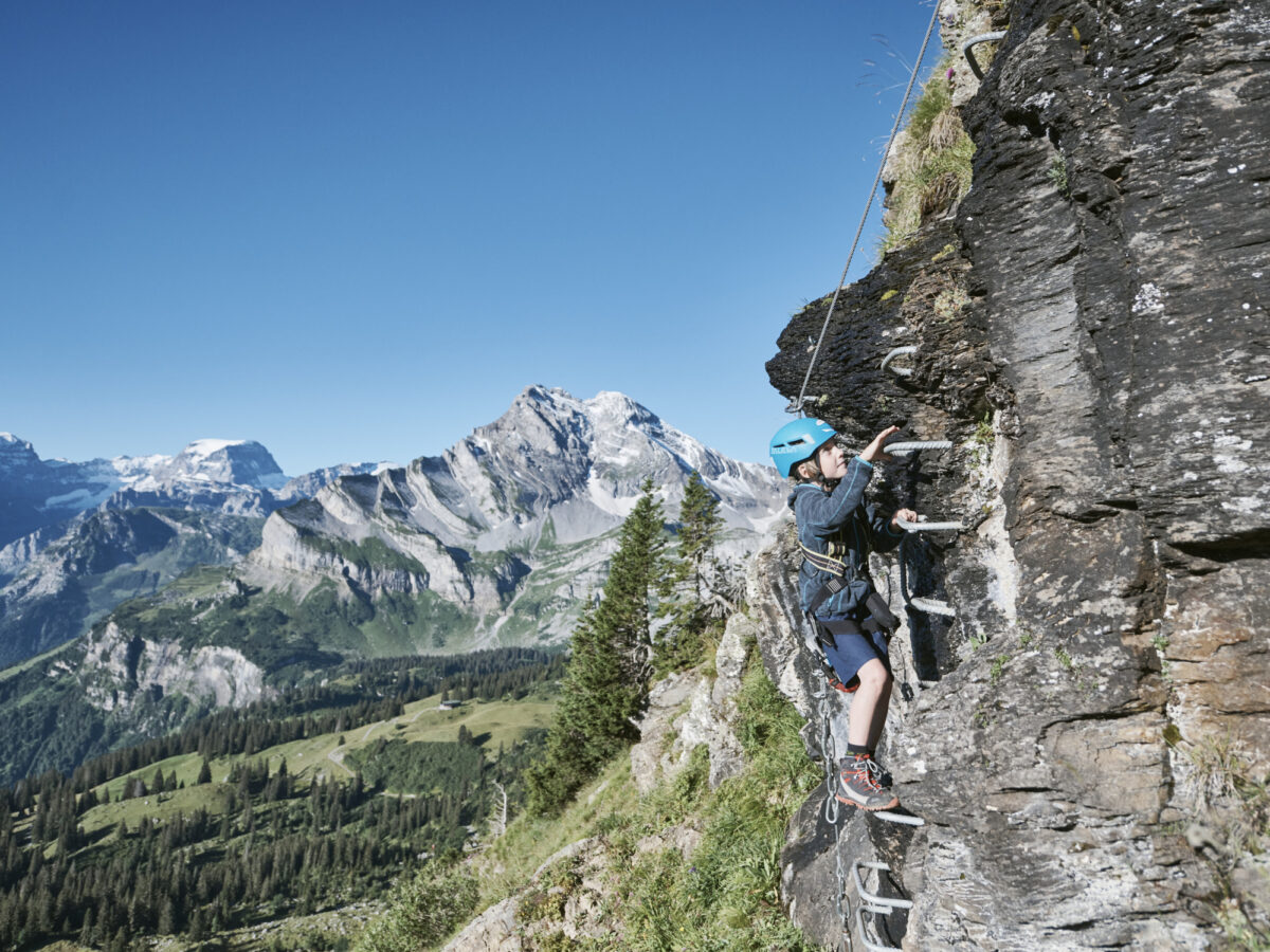 Braunwald, Kinderklettersteig