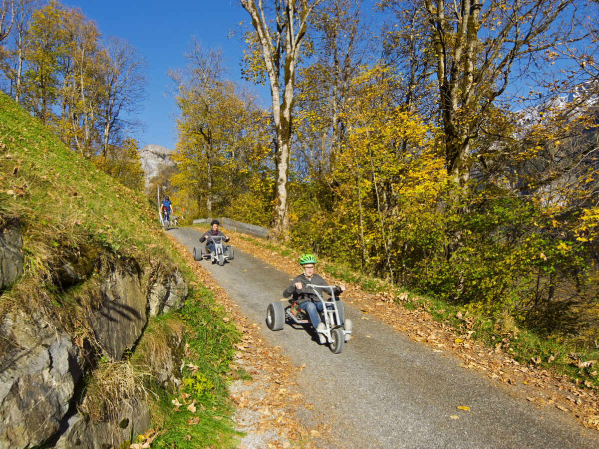 Elm, Trottinettplausch, Mountaincart