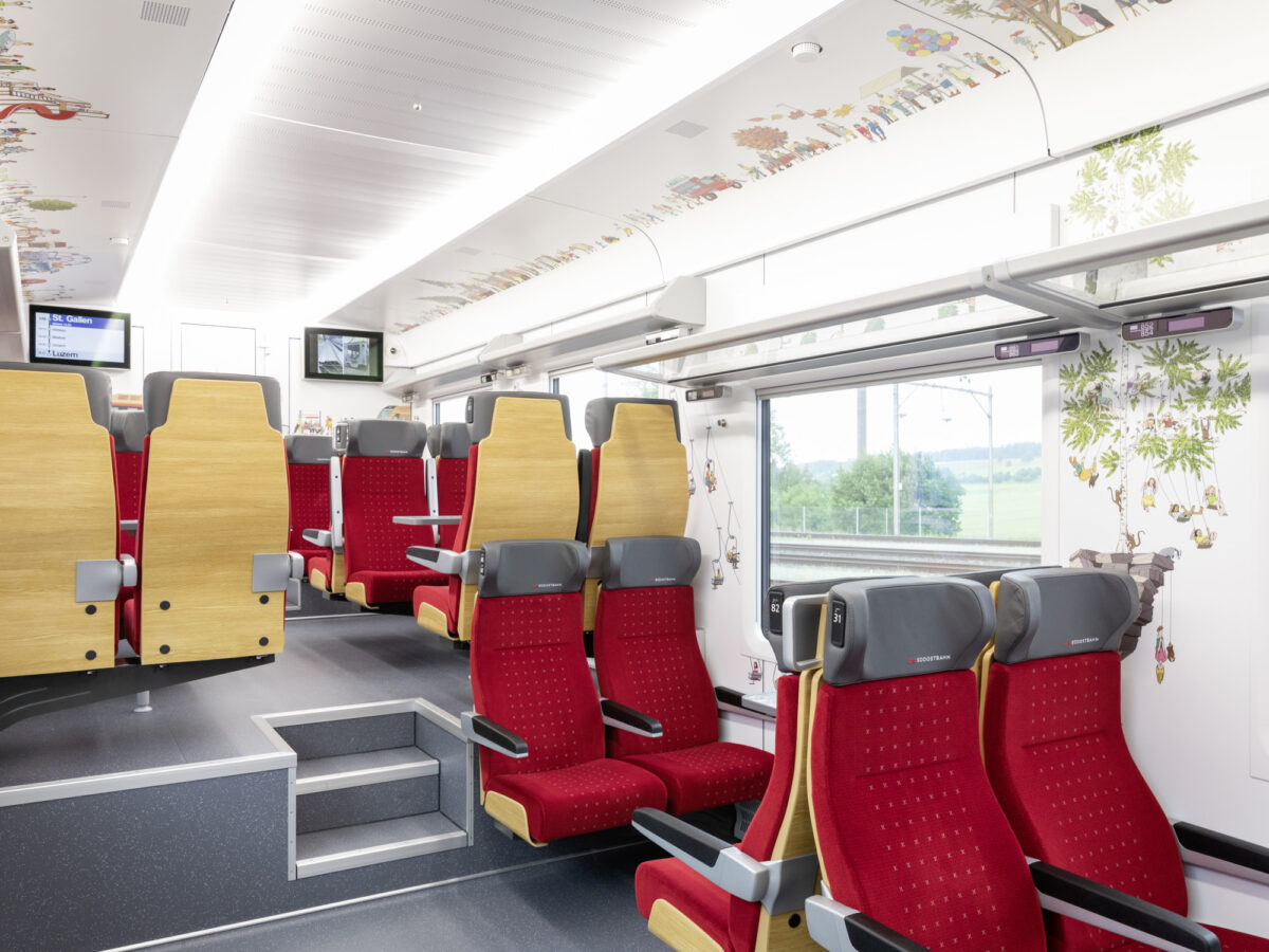 SOB, Traverso, Familienabteil, Voralpen-Express