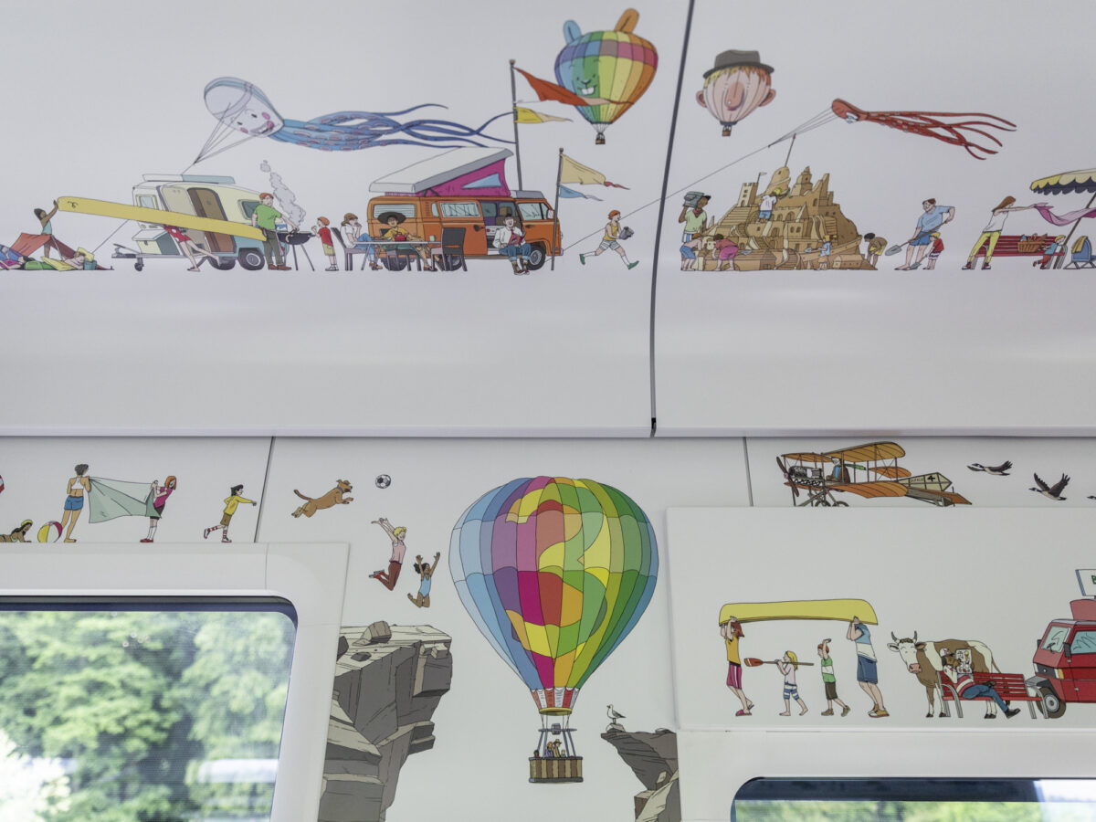 SOB, Traverso, Familienabteil, Voralpen-Express