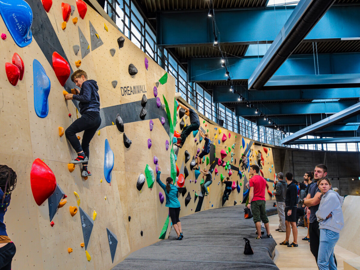 Baden, Bouda Boulderhalle