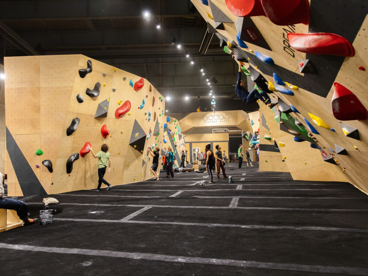 Baden, Bouda Boulderhalle