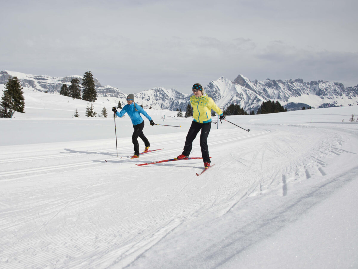 Flumserberg, Winter, Langlauf