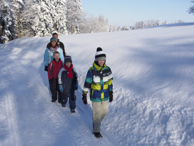 Illnau - Weisslingen, Winterwanderung