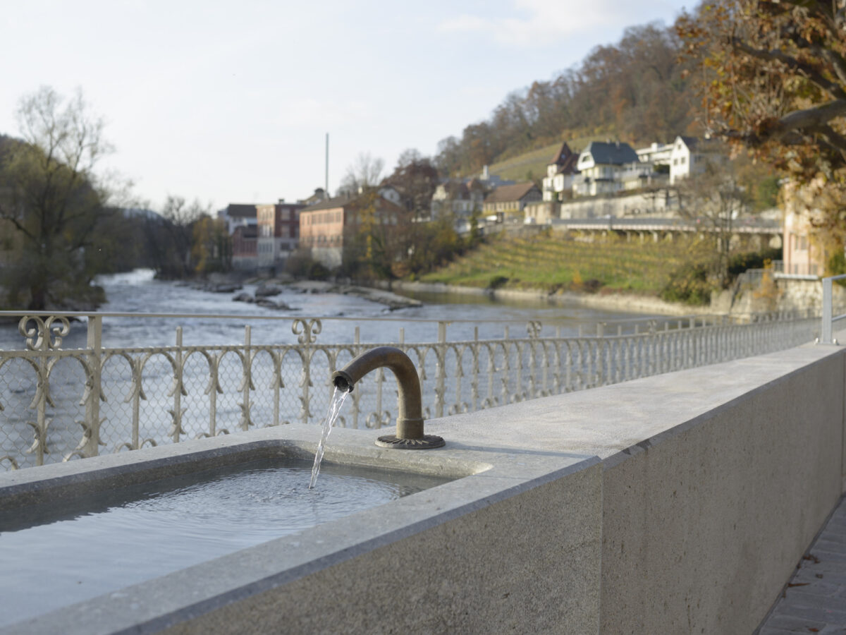 Baden, Bäderquartier, Heisse Brunnen