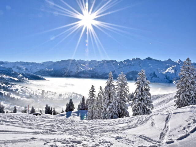 Rotenflue, Rundweg, Winterwanderung