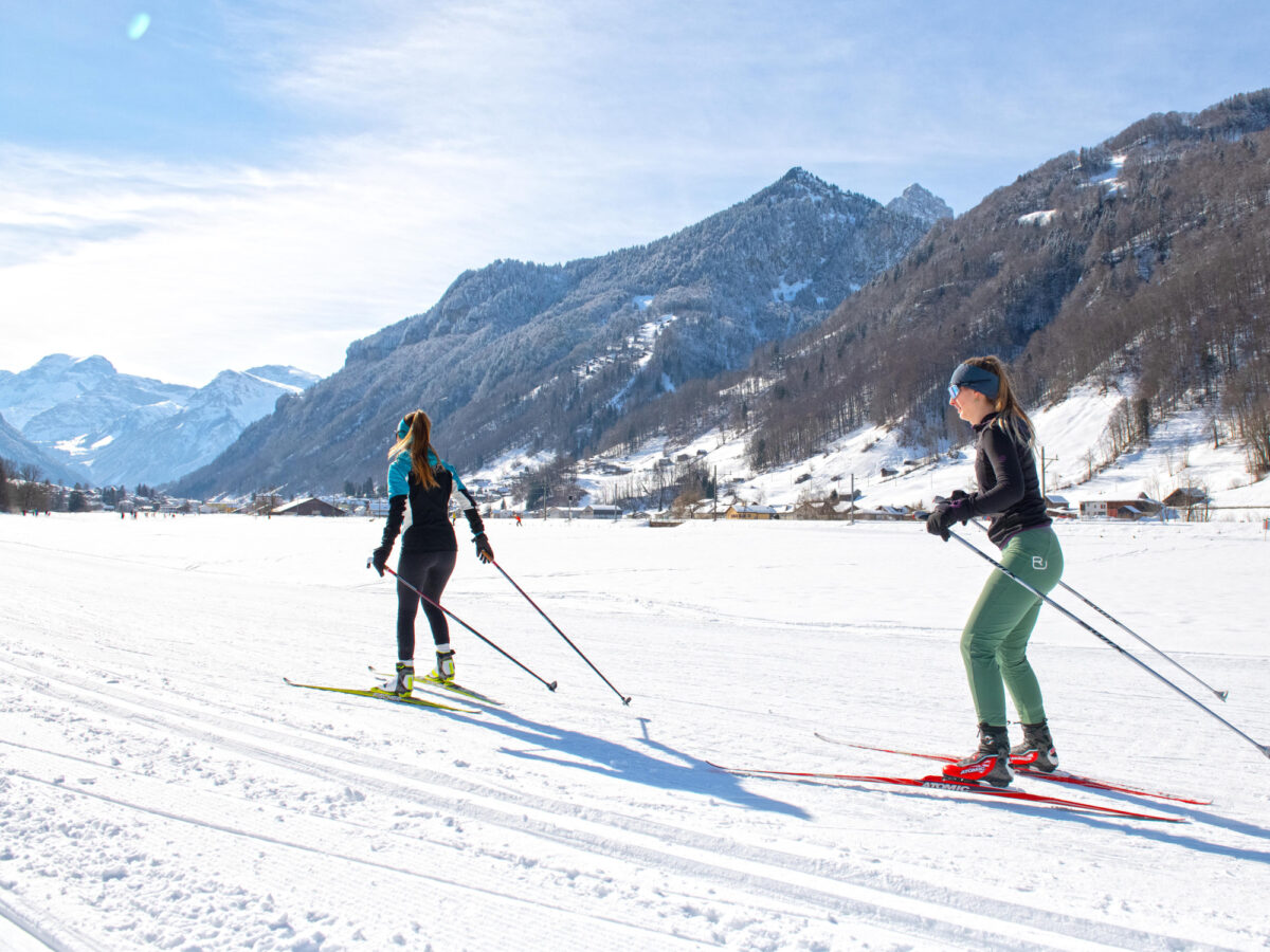 Braunwald, Langlauf, Linthal