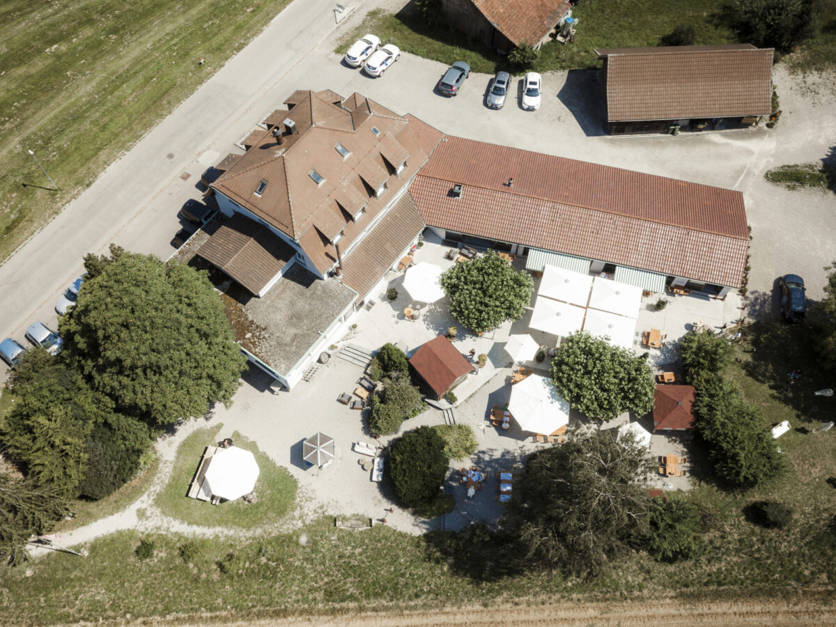Kloten, Restaurant Geerlisbrug, Terrasse