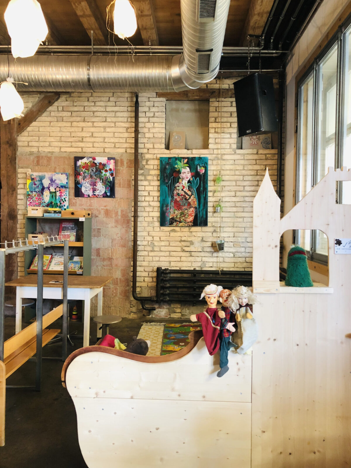 Ein gemütliches, inklusives, ökologisches Kafi im Herzen von Winterthur, Spielecke