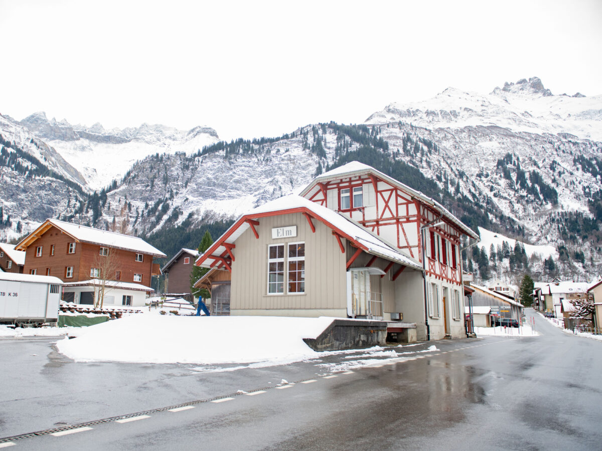 Elm-Schwanden, Sernftalbahn-Museum, Eintauchen in die Geschichte des 