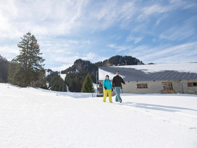 Kerenzerberg, Winterwandern und Schneeschuhlaufen