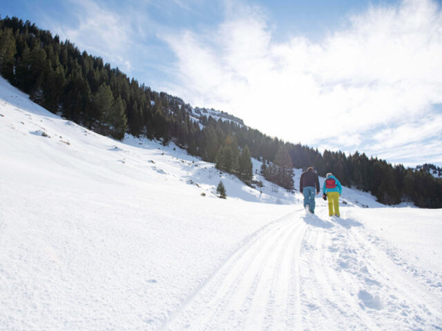 Kerenzerberg, Winterwandern und Schneeschuhlaufen