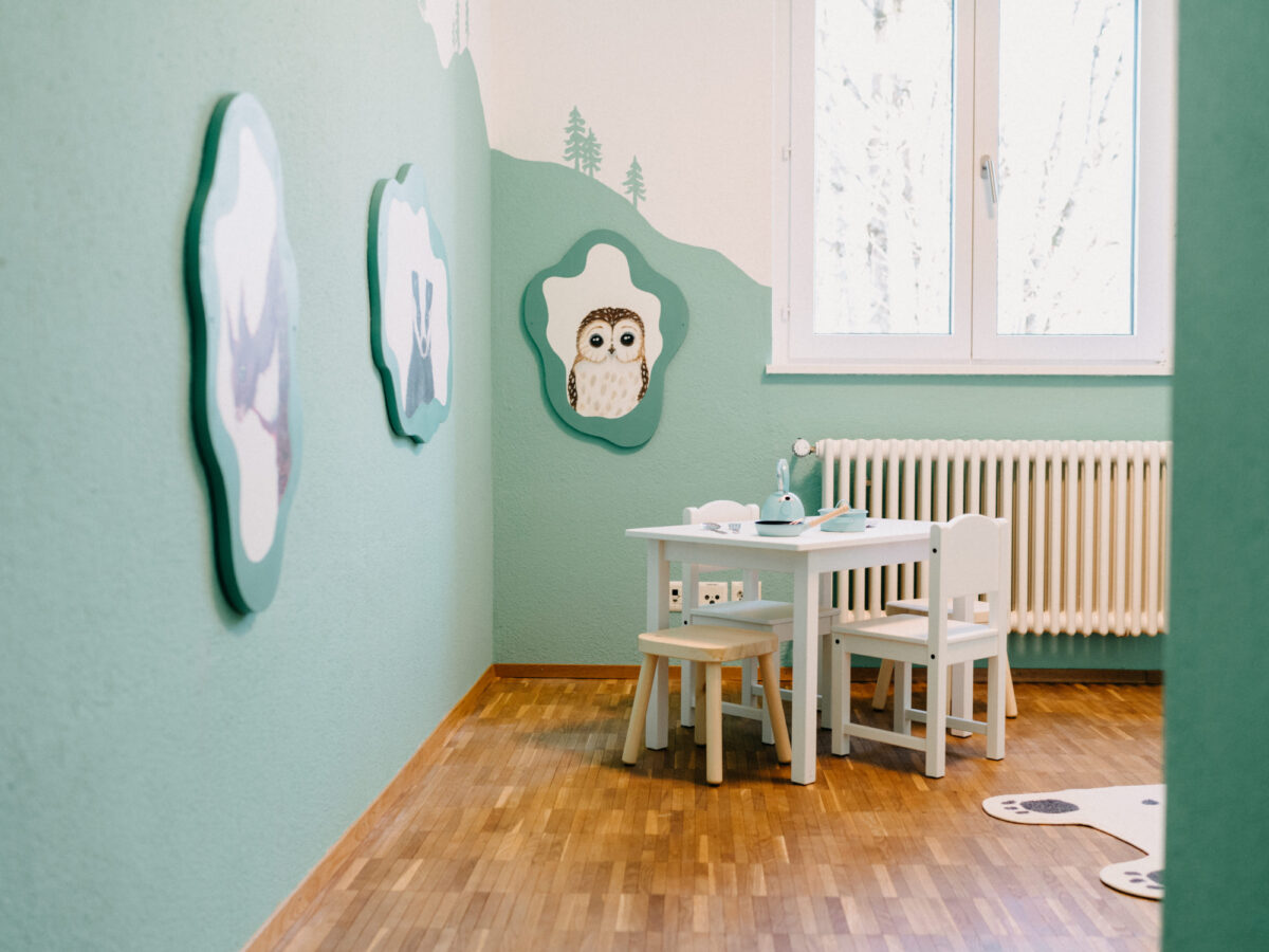 Baden, Waldgasthaus Baldegg, Spielzimmer