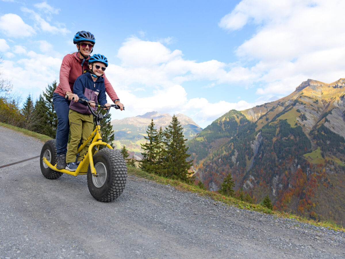 Elm, Trottinettplausch, Mountaincart