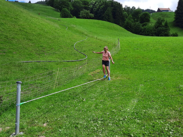 Rothenthurm, Krafthweg, Slackline Schwendeli