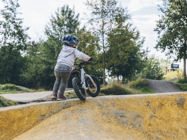 Zürich, Allmend Bike Park, Pumptrack