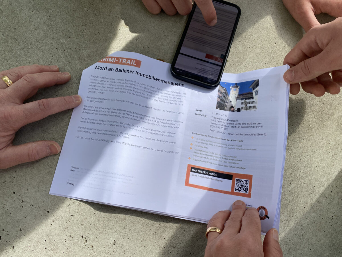 Baden, Krimi-Trail
