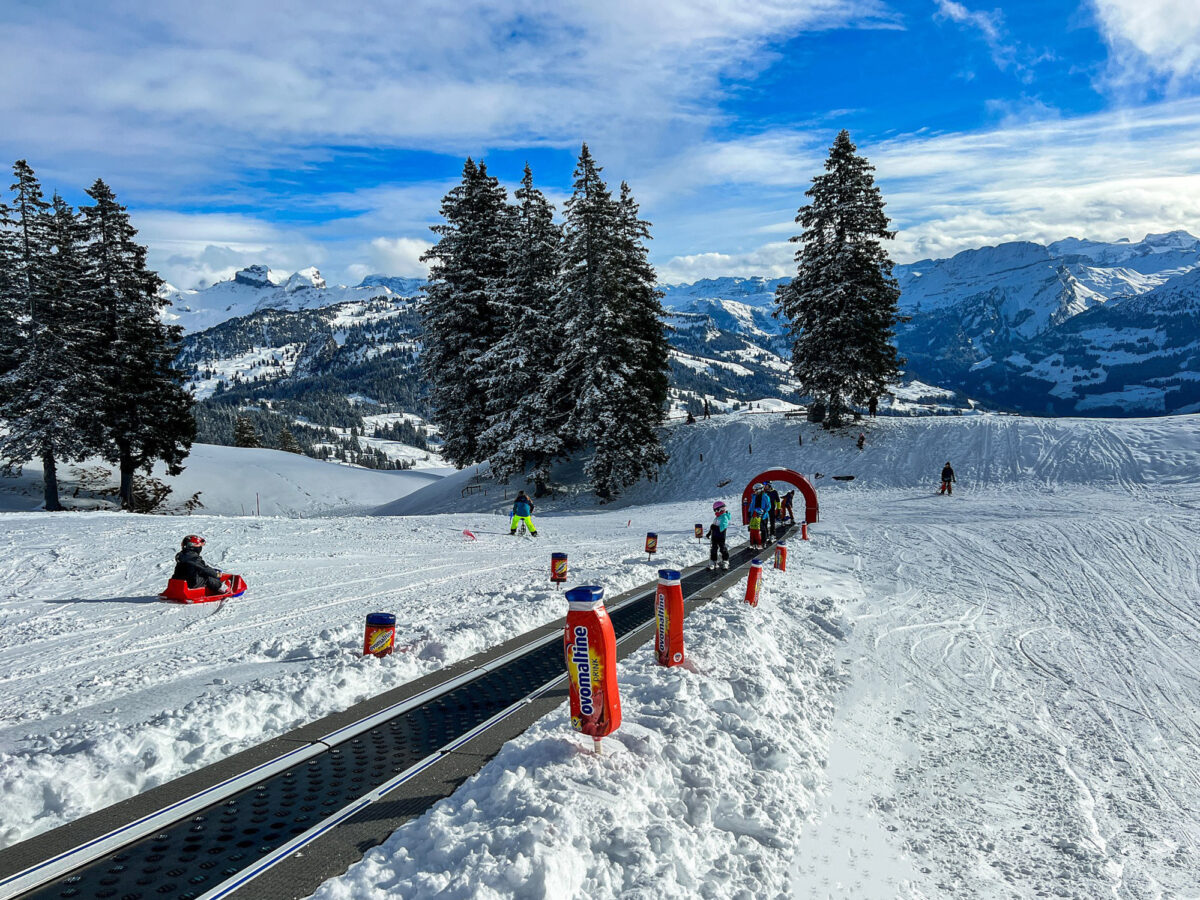 Rotenflue, Skifahren