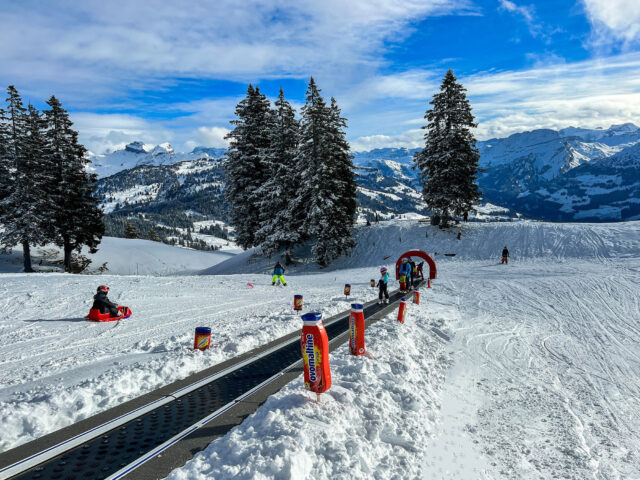 Rotenflue, Skifahren