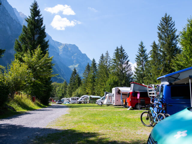 Klöntal, Camping Güntlenau