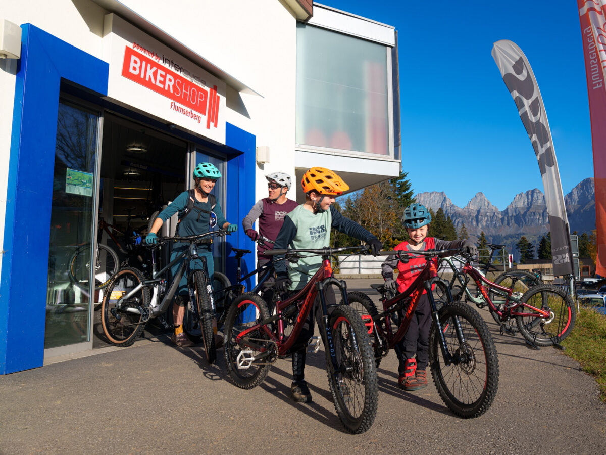 Flumserberg, BikerTrail, Blue Salamander