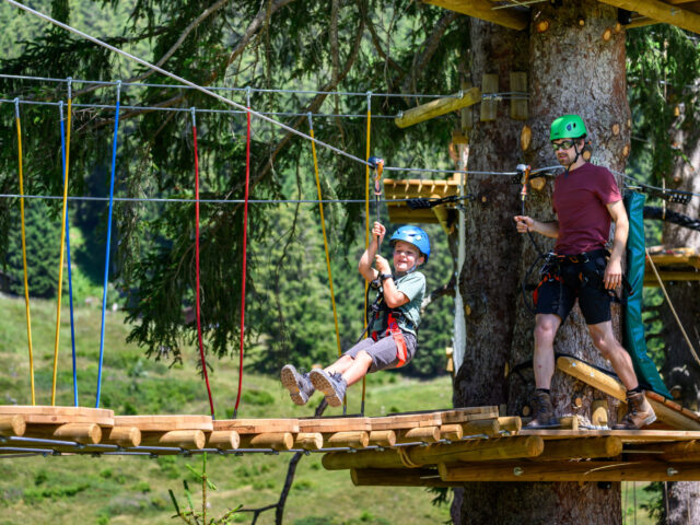 Braunwald, Grotzenbüel, Seilpark