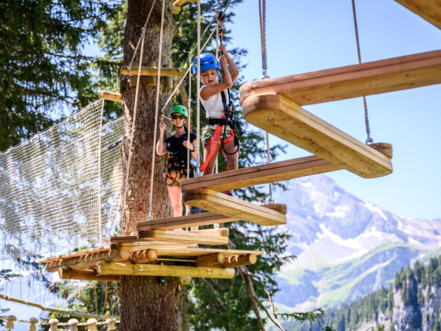 Braunwald, Grotzenbüel, Seilpark