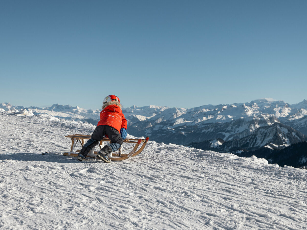 Rigi, Schlitteln