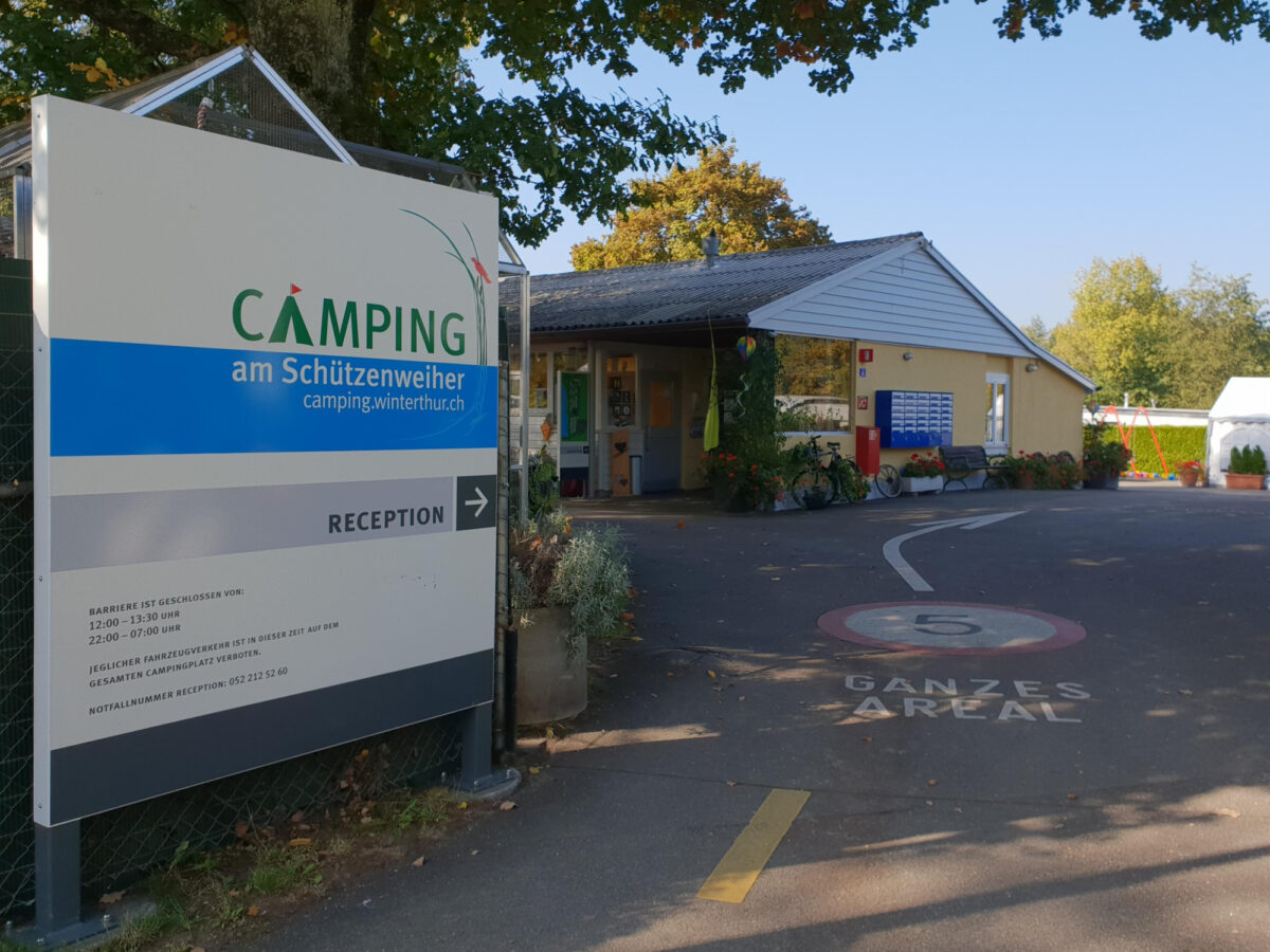 Winterthur, Camping Schützenweiher