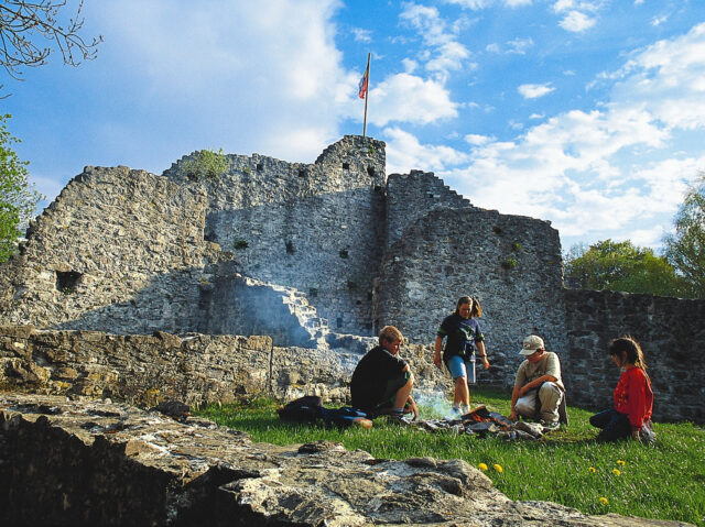 Schellenberg, Burgruine Schellenberg