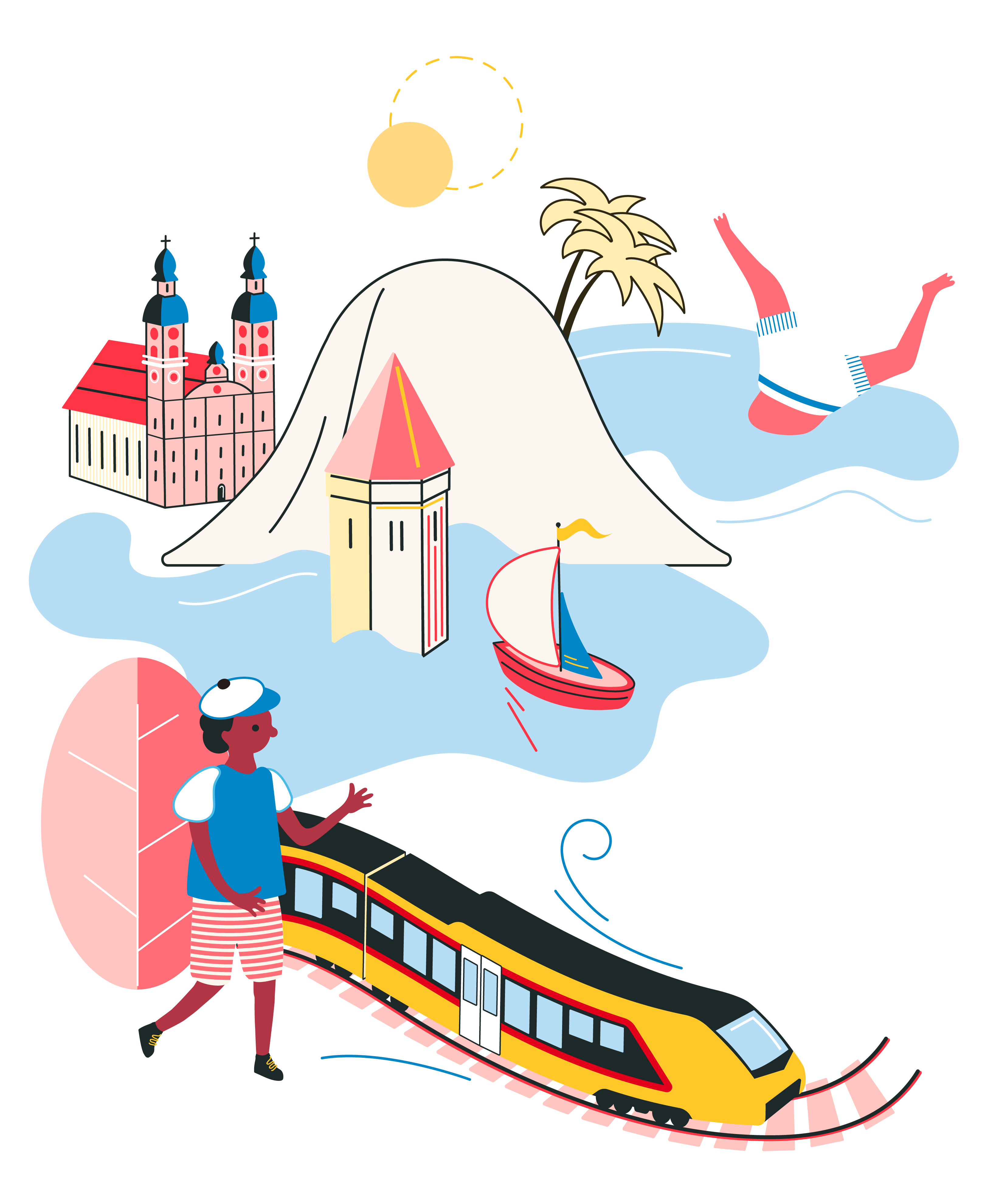 Illustration, SOB, Südostbahn
