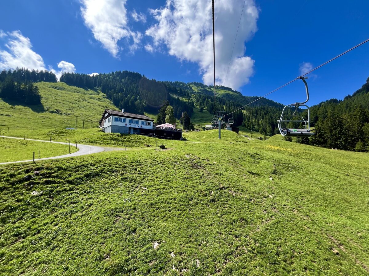 Kerenzerberg, Sesselbahn zur Habergschwänd