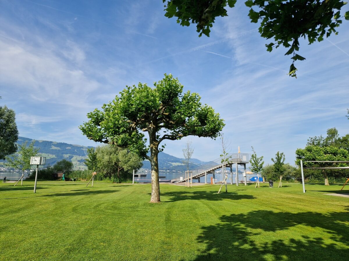 Jona, Strandbad Stampf