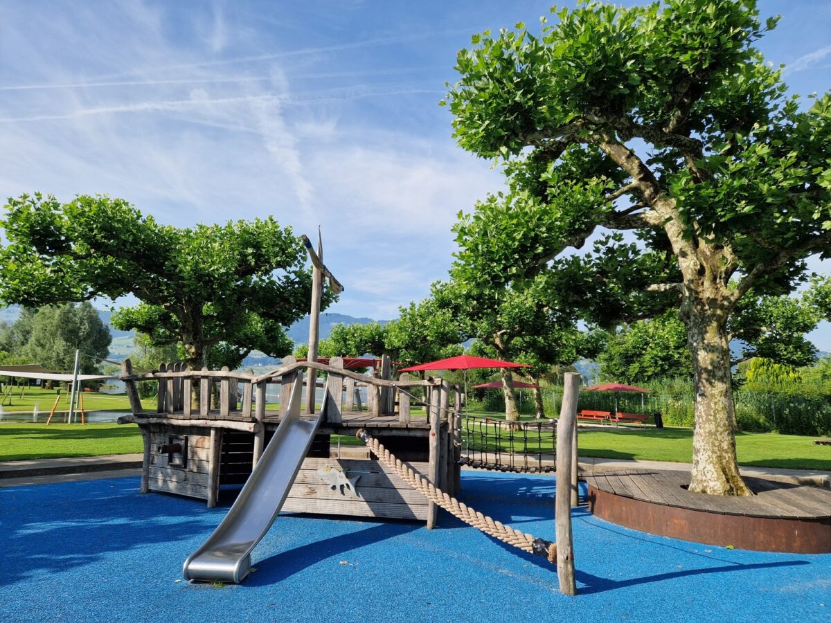 Jona, Strandbad Stampf